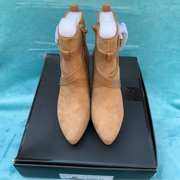 ⭐️SOLD⭐️White House Black Market Croco Suede Boot | 6 M | Toasted Coconut NEW!! - Picture 2 of 12